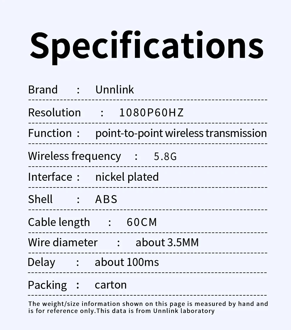 Wireless HDMI Transmitter
